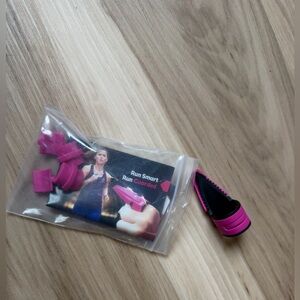 Pink and Black Running Safety Device